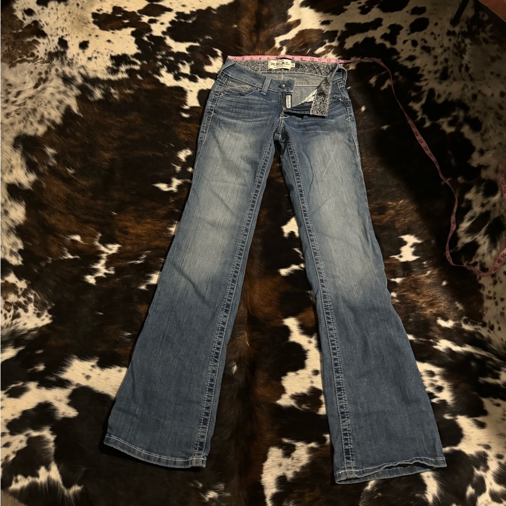 Women’s Ariat boot cut medium wash jeans size 25